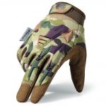 Multicam Tactical Glove Camo Army Military Combat Airsoft Bicycle Outdoor Hiking Shooting Paintball Hunting Full Finger Gloves