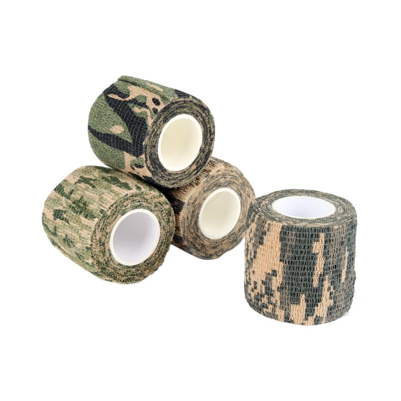 5.0CM*4.5M Camo Gun Hunting Waterproof Camping Camouflage Stealth Duct Tape Wrap 