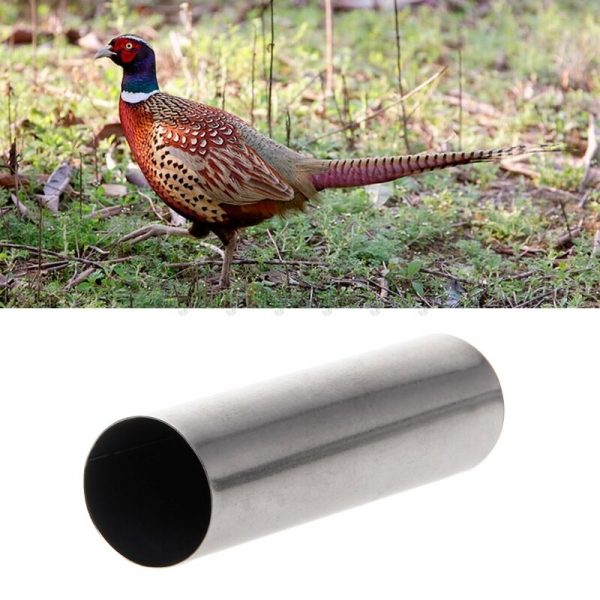 1Pc Hunting Whistle Outdoor Attractive Birds Shooting Stainless Steel Pheasant Gear Useful D11 19 Dropship