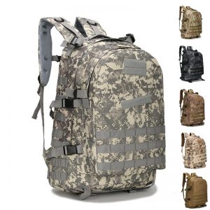45L Military Tactical Bags Army Molle Assault Backpack Outdoor Hiking Trekking Camping Hunting Bag Camo Mochila Large Capacity