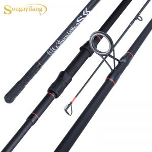 Sougayilang 2020 New Top Quality Carp Rod Portable 6/7 Section Rod 3m 3.6m Ultralight Weight Carbon Fiber Spinning Carp Fish Rod