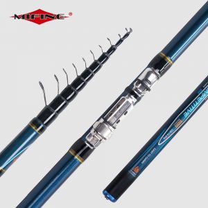 MIFINE COMPETITIVE Telescopic Bolo Fishing Rod 4/4.5/5/6M HIGH CARBON Trout Travel Ultra Light Spinning Float Bolognese 10-30G