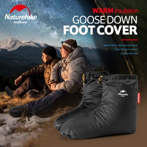 Naturehik Goose Down Slippers Ultralight Indoor Warm Long Journey Sleeping Bag Accessories Camping Outdoor 4.9