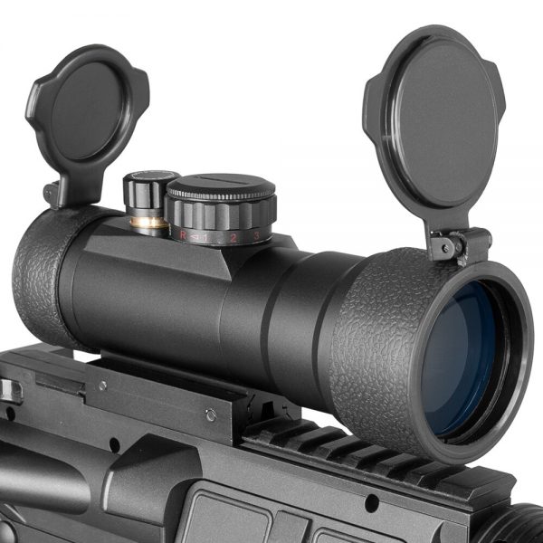 Tactical 1X40 MM Red Green Dot Sight Scope Optic Collimator Hunting Riflescope With 11/20MM Dovetail For Rifle Outdoor Air Gun