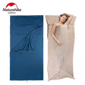 Naturehike Single Double Sleeping Bag Liner Envelope Ultra-light Portable Cotton Sleeping Bag Liner For Outdoor Camping
