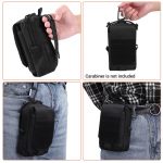 1000D Tactical Molle Pouch Military Waist Bag Outdoor Men EDC Tool Bag Vest Pack Purse Mobile Phone Case Hunting Compact Bag