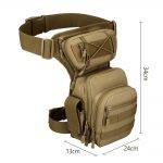Men Leg Bag Thigh Bag Utility Belt Waist Pack Pouch Adjustable Hiking Male Waist Hip Motorcycle Bags Sport Outdoor 2020 XA936WA