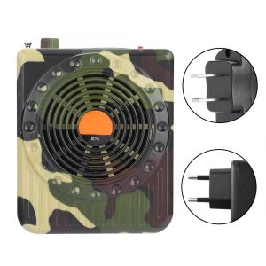 Camouflage Hunting Speaker Bird Caller Predator Sound FM Radio MP3 Player Remote Control Lanyard Kit Accessories Hunting Decoy