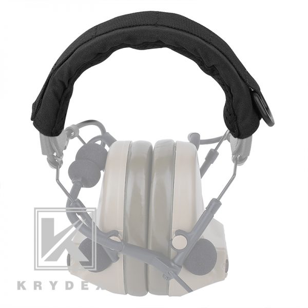 KRYDEX Modular Headphone Stand Protection Cover Tactical Headband Earmuff Headset Stand MOLLE Protection Case For HOWARD PELTOR