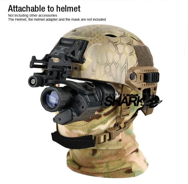 Eagleeye New Updated PVS-14 IR Helmet Attachable Night Vision Scope For Hunting Wargame HS27-0008