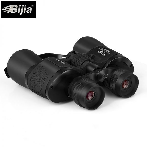BIJIA 10-120X80 high magnification long range zoom hunting telescope wide angle professional binoculars high definition
