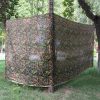 4×1.5 Clearview Hide Net Blind Jungle Game Hunting Camouflage Netting Hunting Tree Camouflage Light Cover Blind Camping Tent