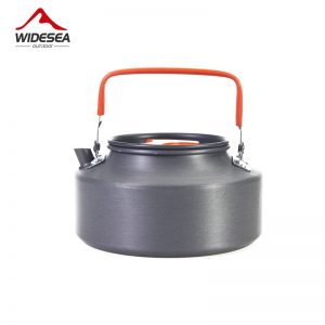Widesea 1.1L camping kettle outdoor coffee kettle camping tableware travel tableware outdoor picnic set