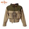 2018 sitex men’s Fly Fishing Jacket Waterproof Fishing Wader Jacket Clothes Breathable Hunting clothing Wading Jacket