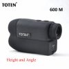TOTEN Optics 6×25 Rangefinders Hunting Laser Range Finder Monocular 600 M/Y Measure Target Distance Meter Height and Angle
