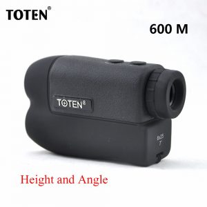 TOTEN Optics 6x25 Rangefinders Hunting Laser Range Finder Monocular 600 M/Y Measure Target Distance Meter Height and Angle