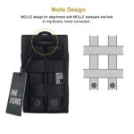 OneTigris MOLLE Tactical Hunting Waist Bag Smartphone Holder Pouch for iPhone6s SE iPhone6 Plus 8Plus iPhone X
