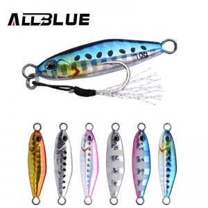 ALLBLUE 2019 DRAGER Micro Metal Jig 3g 5g 7g 10g Shore Casting Jigging Spoon Lead Sea Cast Fishing Lure Artificial Bait Tackle