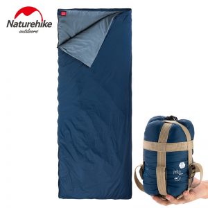 Naturehike MINI Sleeping Bag Splicing Envelope Type Portable Outdoor Ultralight Cotton Sleeping Bag Spring Autumn Camping Hiking