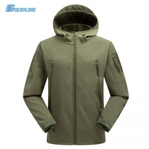 Autumn Spring Jackets Tactical Soft Shell Camouflage Outdoor Jacket Army Sport Clothes Military hunting jacket for mens