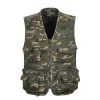 1pcs Men Camouflage Fishing Hunting Vest Cargo Outdoor Game Outwear Waistcoat Multi-Pocket Photography Recreational Fishing Vest