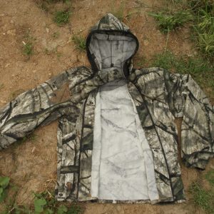 Men's Anti-mosquito bionic leaves camouflage jacket Outdoor Jacket Hunting fishing Clothes