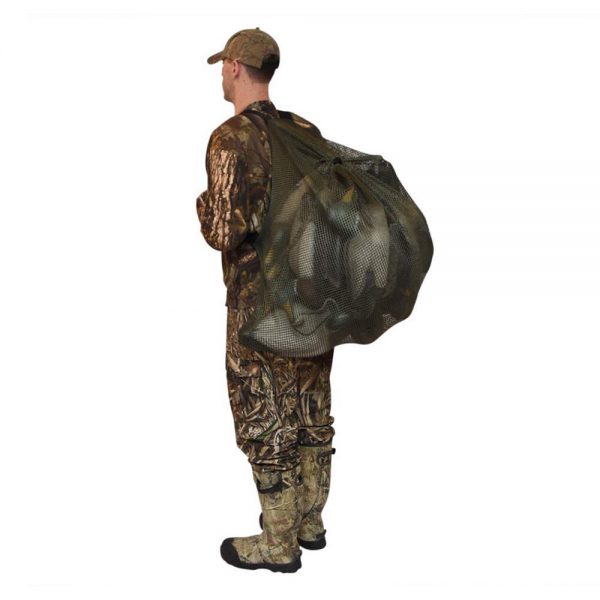 Duck Goose Turkey Decoy Bag Mesh Decoy Bags Hunting With Shoulder Straps Polyester Mesh Net for Hunting