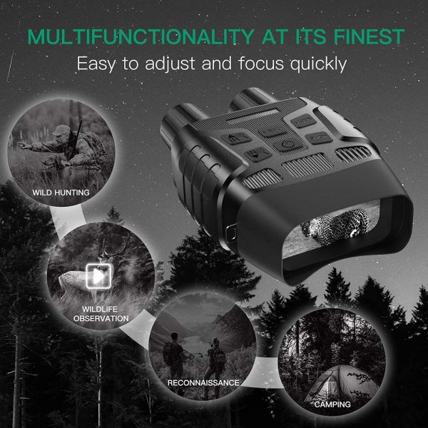 Digital Night Vision Goggles Binoculars Scope for Hunting with 2.31" TFT LCD Can Take HD Photo & Video from 984 ft Viewing Range