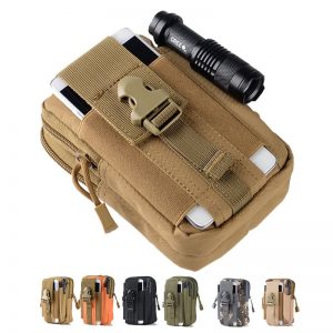 Tactical Pouch Molle Hunting Bags Belt Waist Bag Military Tactical Pack Outdoor Pouches Case Pocket Camo Bag For