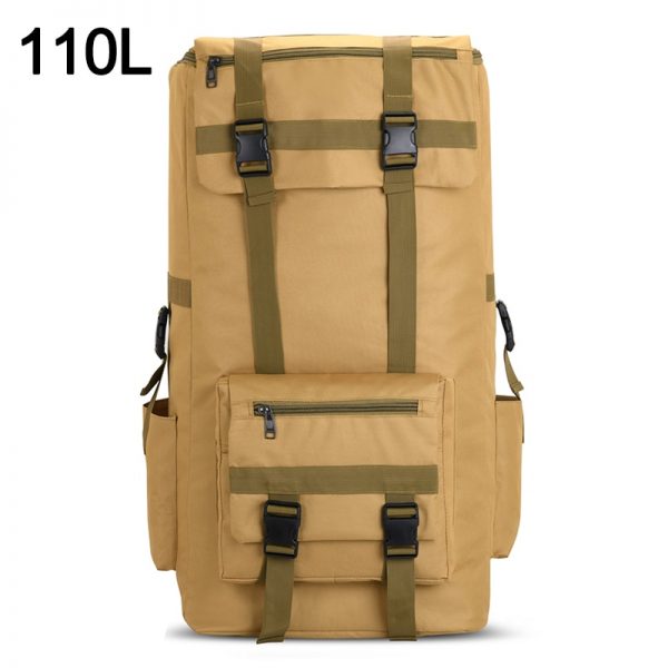 110L 130L Men Hiking Bag Camping Backpack Large Army Outdoor Climbing Trekking Travel Rucksack Tactical Bags Luggage XA860WA