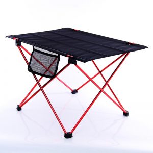 Portable Foldable Table Outdoor Camping Ultralight Aluminum Table BBQ Picnic 6061 Hiking Desk Fishing Ultra Light Folding Desk