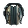Noise Reduction Electronic Earmuffs NRR 22DB Outdoor Hunting Shooting Tactical Headphones High Quality Headphones for Hunting (Army green)
