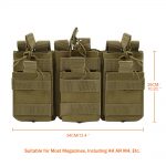 Tactical Molle Magazine Pouch Double-Layer Triple/Double/Single Mag Bag Universal Cartridge Pouch Hunting Paintball Accessories