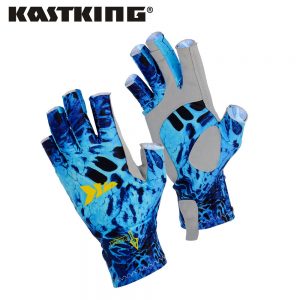 KastKing Fishing Gloves SPF 50 Sun Men Hands Protection Gloves Breathable Outdoor Sportswear Gloves Carp Fishing Apparel Pesca