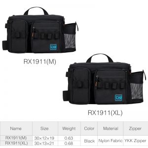 TSURINOYA 2019 NEW Fishing Bag RX1911 Multifunction Large Capacity Waterproof Hip Bag Fishing Tackle Pack Outdoor Shoulder Bags