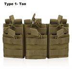 Tactical Molle Magazine Pouch Double-Layer Triple/Double/Single Mag Bag Universal Cartridge Pouch Hunting Paintball Accessories