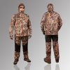 Outdoor Quick Dry Breathable Fishing Clothing Summer Men Hunting Bird Watching Sunscreen Anti-mosquito Bionic Camo Clothes Suit