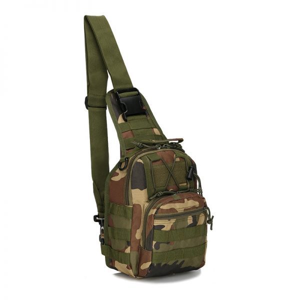 Military Tactical Shoulder Bag Sling Backpack Army Camping Hiking Bag Outdoor Sports Chest Bag Travel Trekking Hunting Backpack