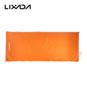Lixada 190*75cm Camping Envelope Sleeping Bag Ultralight Travel Mini Lazy Bags With Compression Bag Equipment Spring Autumn