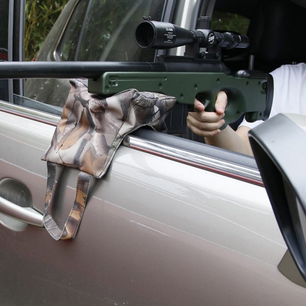 High quality Tactical Hunting Camouflage Rifle Gun Rest bag Sandbag Bench For Car Hunting and photography